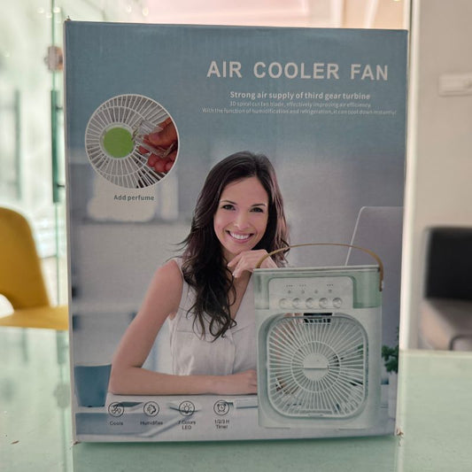 Portable Air Conditioner Fan | USB Electric Fan With Led Night Light.